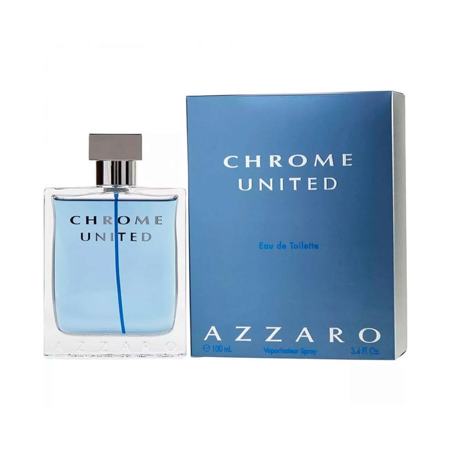 Azzaro Chrome United Eau De Toilette 100Ml Vaporizador